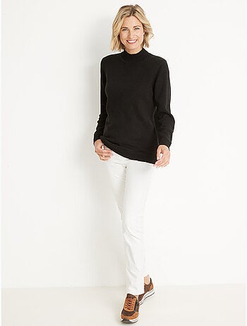 Pull manches longues col montant - DAXON