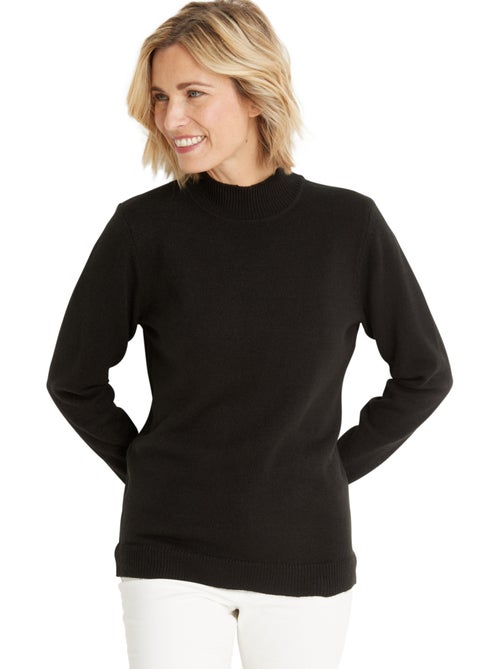 Pull manches longues col montant - DAXON - Kiabi Pull manches longues col montant - DAXON - Kiabi