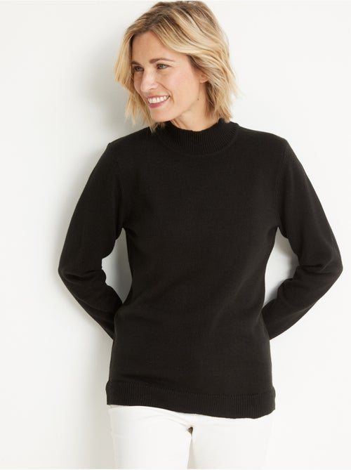 Pull manches longues col montant - DAXON - Kiabi Pull manches longues col montant - DAXON - Kiabi