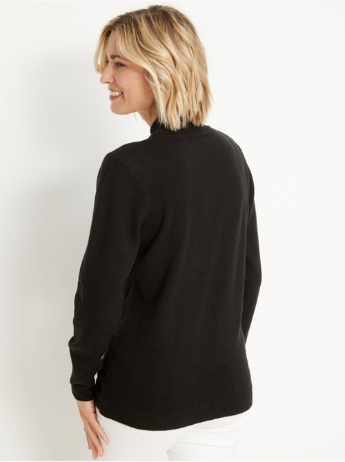 Pull manches longues col montant - DAXON - Kiabi Pull manches longues col montant - DAXON - Kiabi