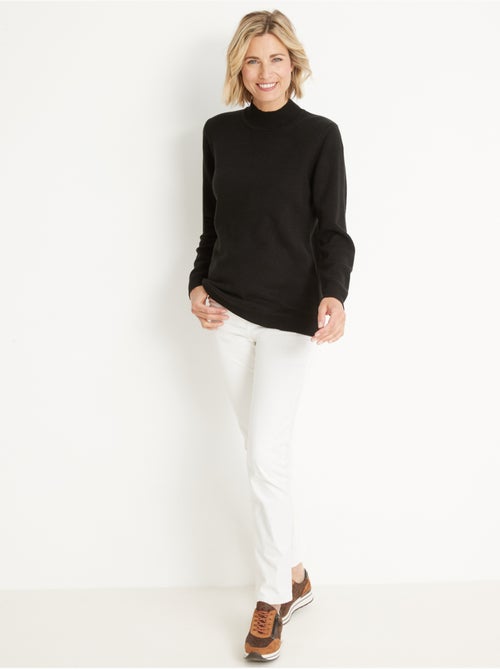 Pull manches longues col montant - DAXON - Kiabi Pull manches longues col montant - DAXON - Kiabi