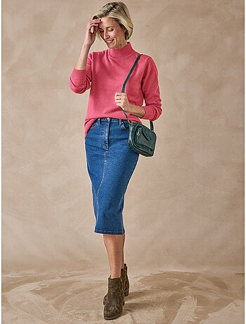 Pull manches longues col montant - DAXON