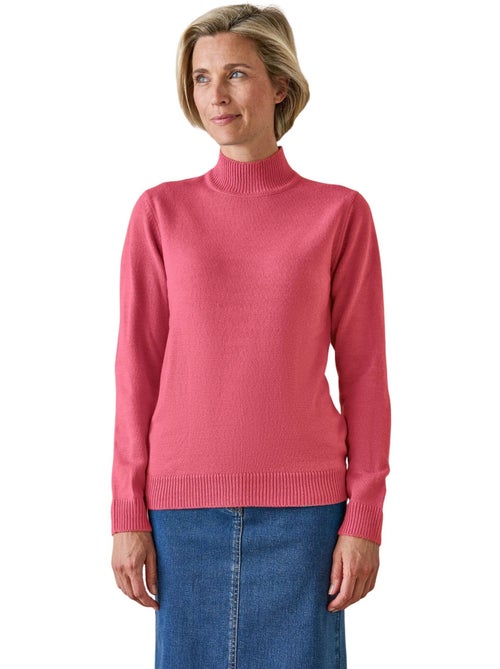 Pull manches longues col montant - DAXON - Kiabi
