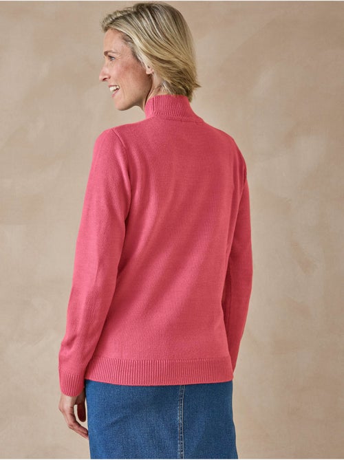 Pull manches longues col montant - DAXON - Kiabi
