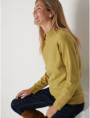 Pull manches longues col montant - DAXON