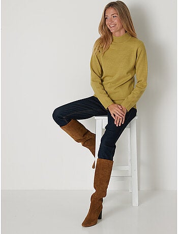 Pull manches longues col montant - DAXON