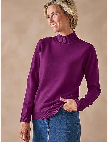 Pull manches longues col montant - DAXON