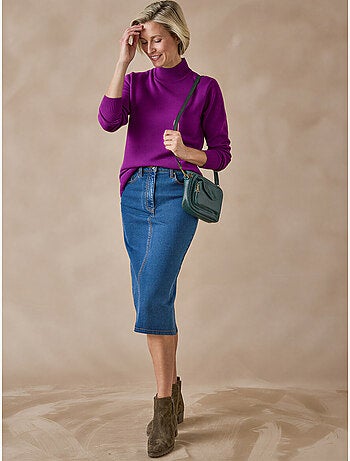 Pull manches longues col montant - DAXON