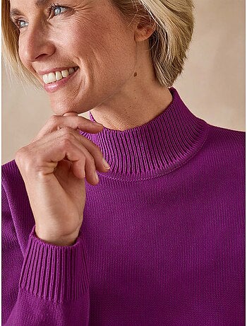 Pull manches longues col montant - DAXON