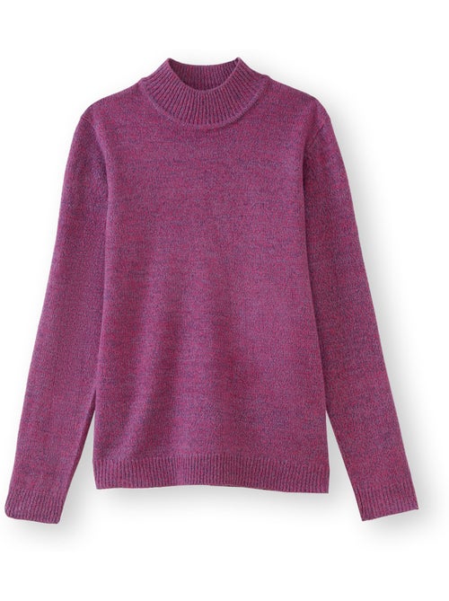 Pull manches longues col montant - DAXON - Kiabi