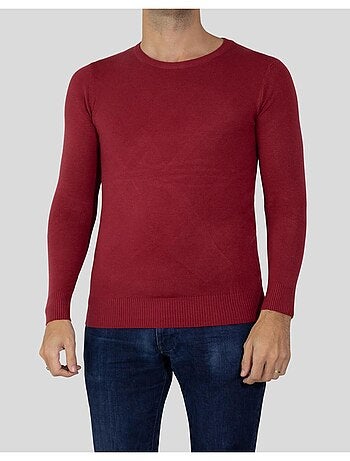 Pull manches longues col rond Kebello