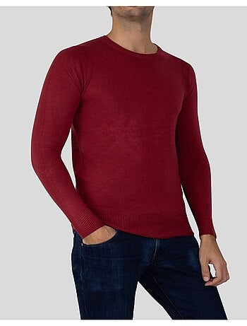 Pull manches longues col rond Kebello