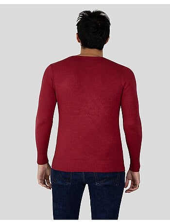 Pull manches longues col rond Kebello
