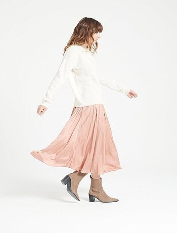 Pull manches longues femme 100% cachemire - MIA 3