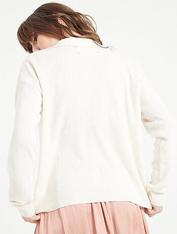 Pull manches longues femme 100% cachemire - MIA 3