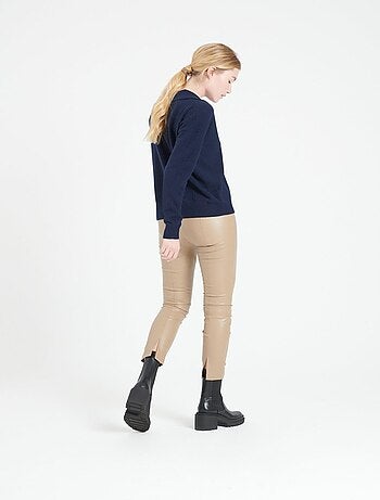 Pull manches longues femme 100% cachemire - MIA 3