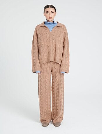 Pull manches longues femme 100% cachemire 6 fils - ZAYA 5