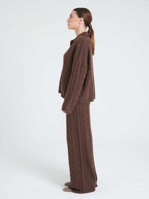 Pull manches longues femme 100% cachemire 6 fils - ZAYA 5 - Kiabi