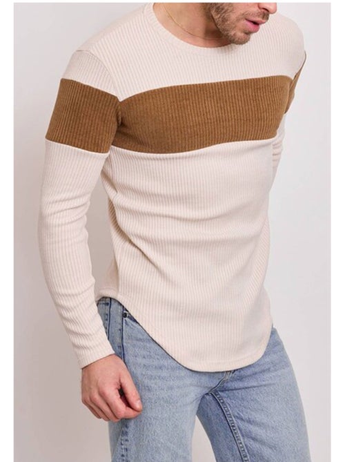 Pull manches longues Kebello - Kiabi