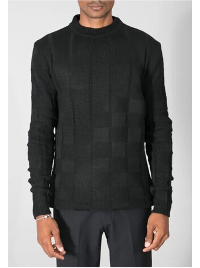 Pull manches longues Kebello Noir Noir - Kiabi