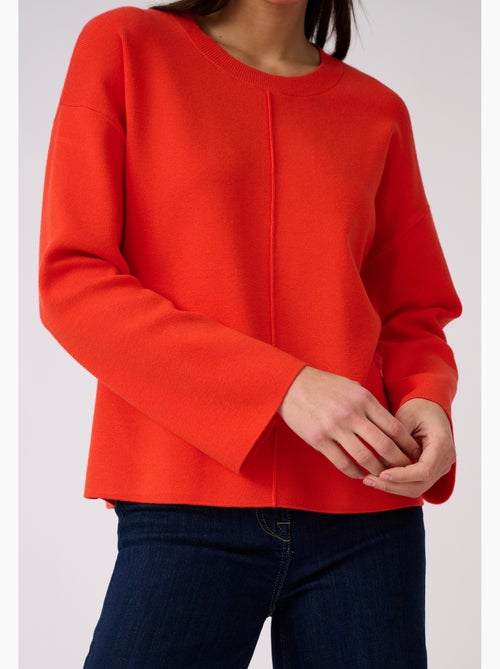 Pull manches pagode - damart - Kiabi