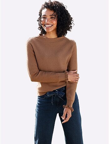 Pull manches ruchées - taille standard - helline
