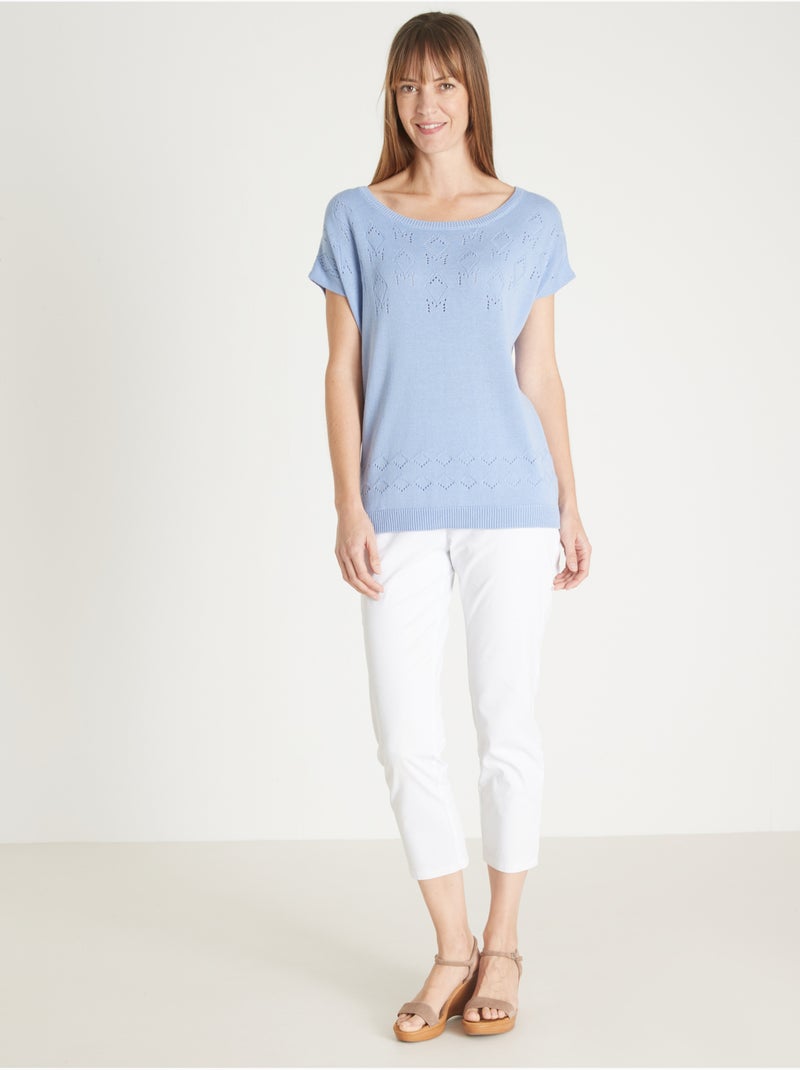 Pull manches T - DAXON Bleu - Kiabi