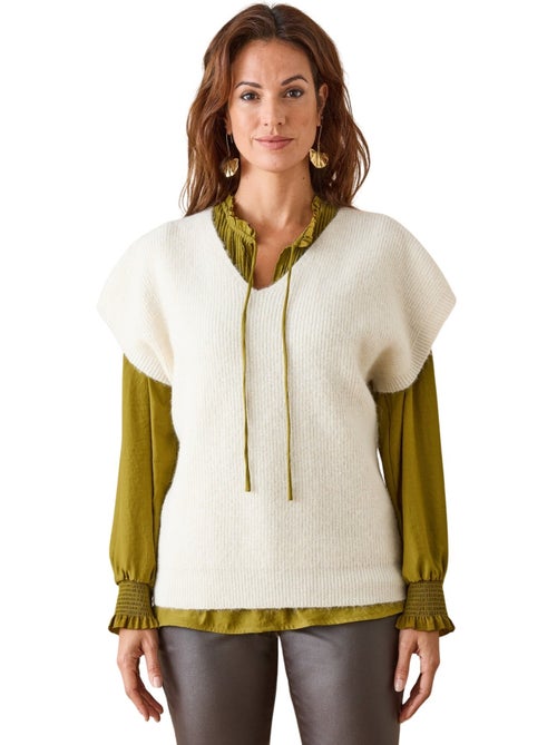 Pull manches T côtes anglaises - DAXON - Kiabi