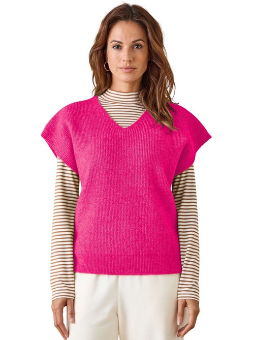 Pull manches T côtes anglaises - DAXON - Kiabi