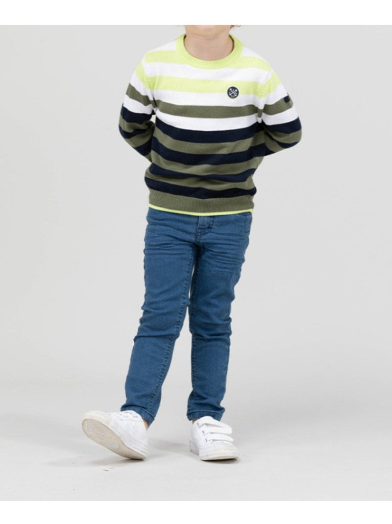 Pull marin - Terre de Marins Multicolore - Kiabi