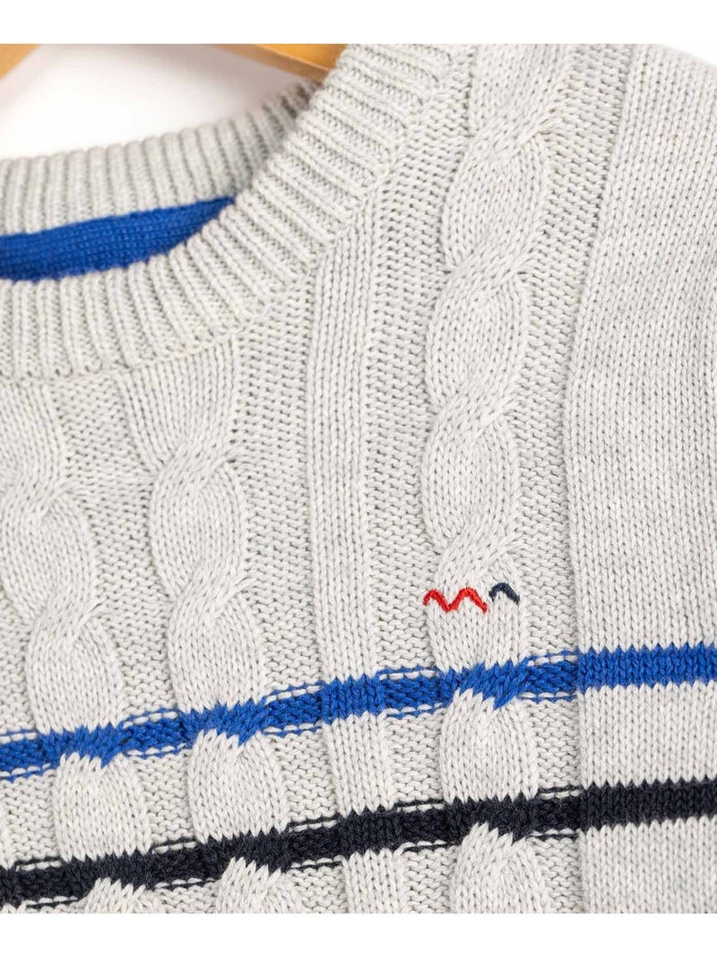 Pull marin - Terre de Marins Multicolore - Kiabi