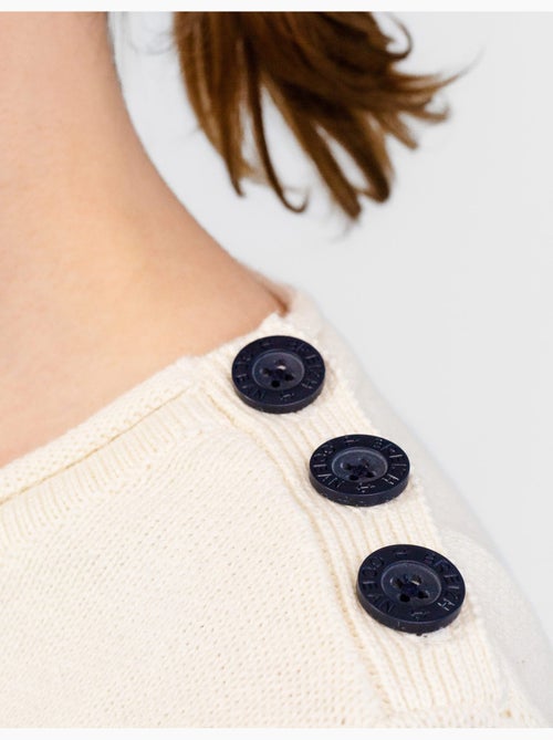 Pull marin femme rayé ou uni 'breizh océan', pull femme hiver - Kiabi Pull marin femme rayé ou uni 'breizh océan', pull femme hiver - Kiabi