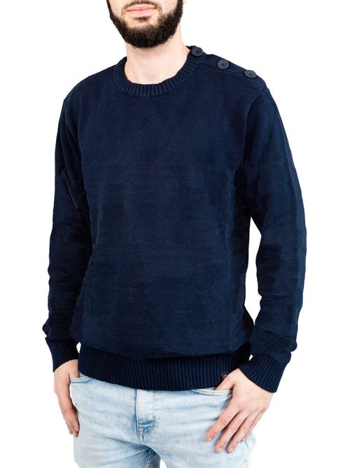Pull marin homme rayé ou uni 'breizh océan', pull homme hiver - Kiabi Pull marin homme rayé ou uni 'breizh océan', pull homme hiver - Kiabi
