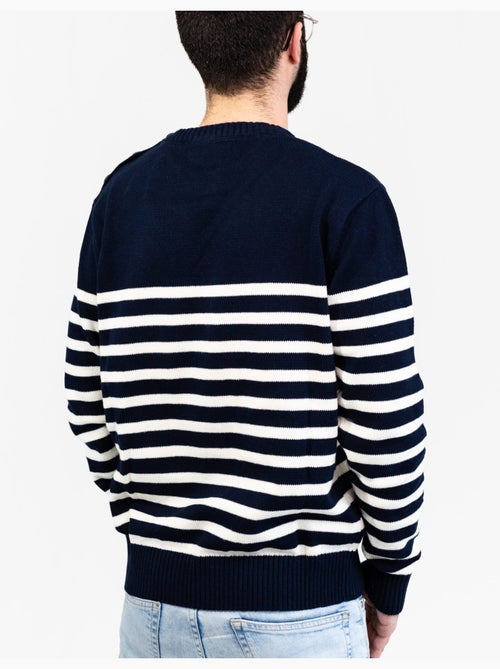 Pull marin homme rayé ou uni 'breizh océan', pull homme hiver - Kiabi Pull marin homme rayé ou uni 'breizh océan', pull homme hiver - Kiabi