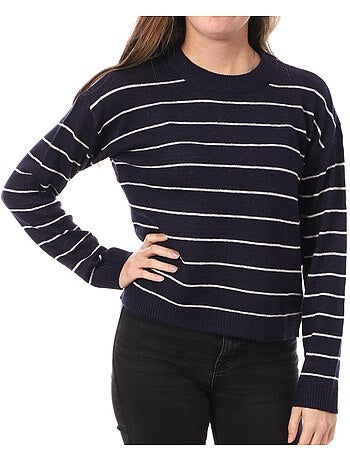 Pull Marine Femme Vero Moda Storm
