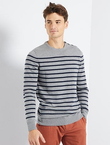 Pull marinière éco-conçu