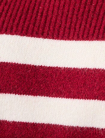 Pull marinière épaule boutonnée. - Damart