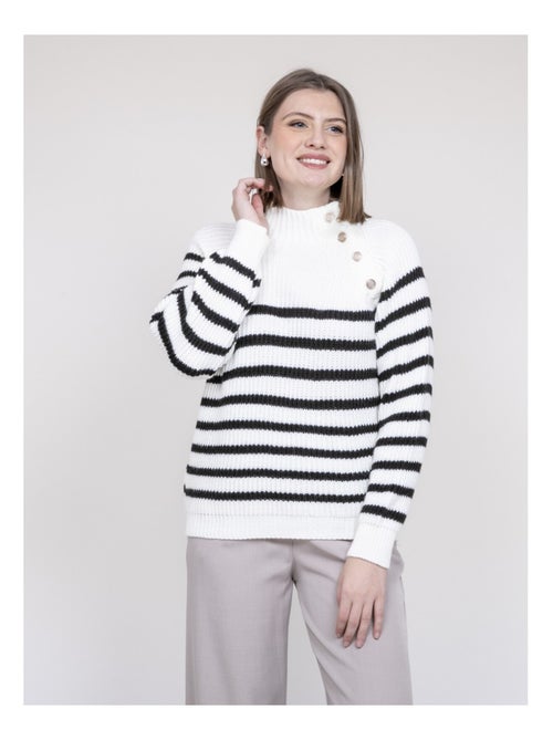 Pull marinière KEONI - Kiabi