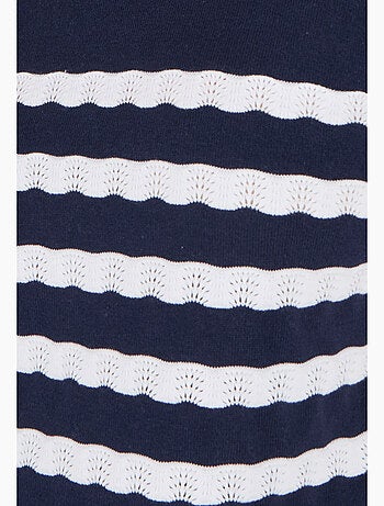 Pull marinière rayures fantaisie - Damart