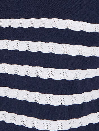 Pull marinière rayures fantaisie - Damart