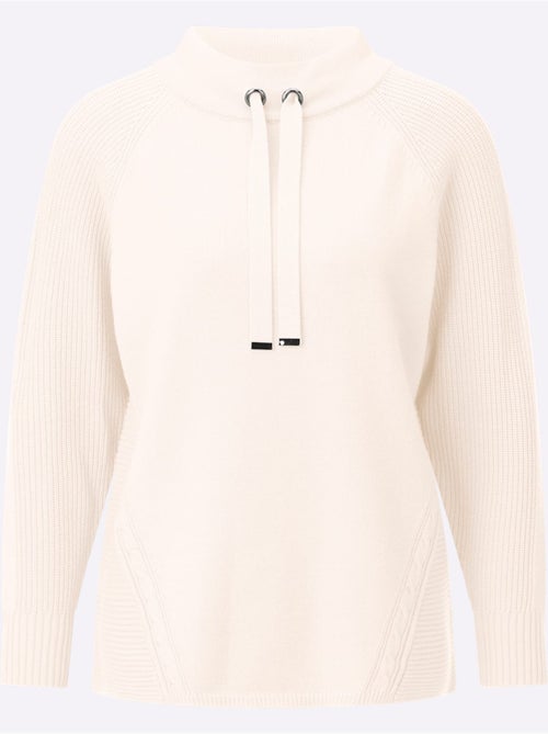 Pull Mélange De Modal Doux - Taille Standard - Helline - Kiabi