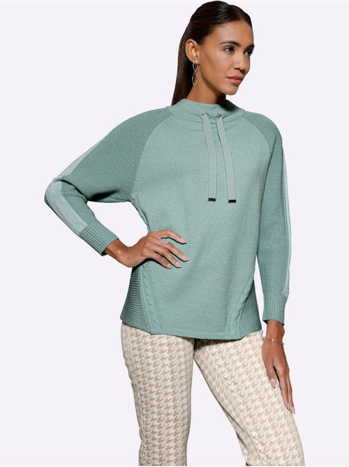 Pull Mélange De Modal Doux - Taille Standard - Helline - Kiabi Pull Mélange De Modal Doux - Taille Standard - Helline - Kiabi