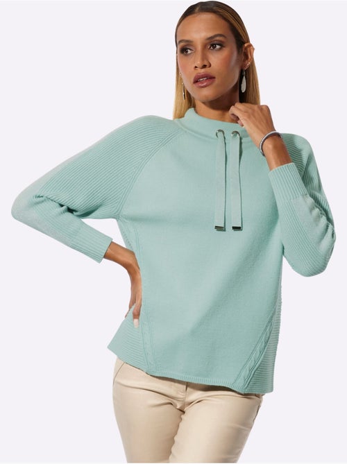 Pull Mélange De Modal Doux - Taille Standard - Helline - Kiabi Pull Mélange De Modal Doux - Taille Standard - Helline - Kiabi