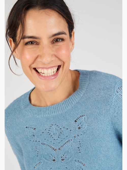 Pull mélange laine et alpaga - Damart - Kiabi