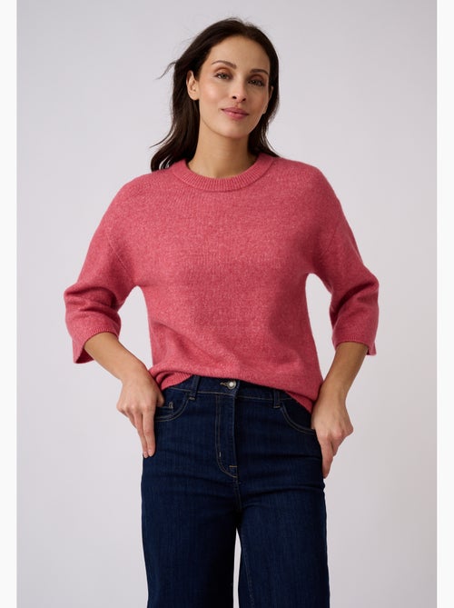 Pull mélange laine et alpaga manches larges - Damart - Kiabi Pull mélange laine et alpaga manches larges - Damart - Kiabi
