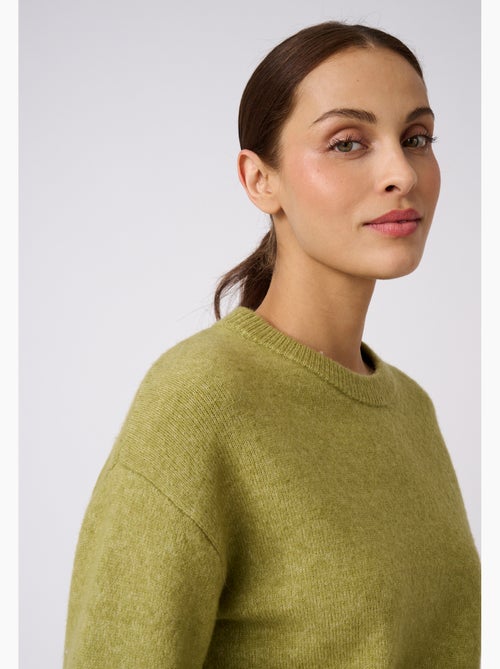 Pull mélange laine et alpaga manches larges - Damart - Kiabi Pull mélange laine et alpaga manches larges - Damart - Kiabi