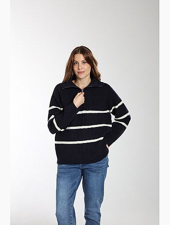 Pull Mer | Gerard Pasquier Avec Col Camionneur | Gerard Pasquier