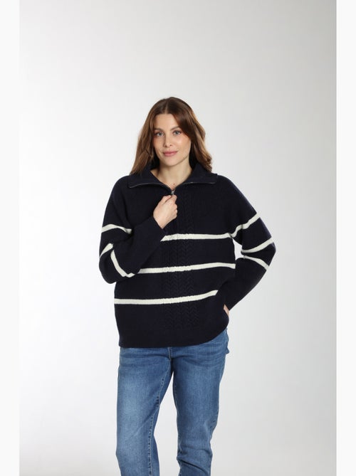 Pull Mer  | Gerard Pasquier Avec Col Camionneur | Gerard Pasquier - Kiabi