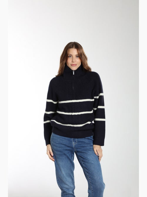 Pull Mer  | Gerard Pasquier Avec Col Camionneur | Gerard Pasquier - Kiabi