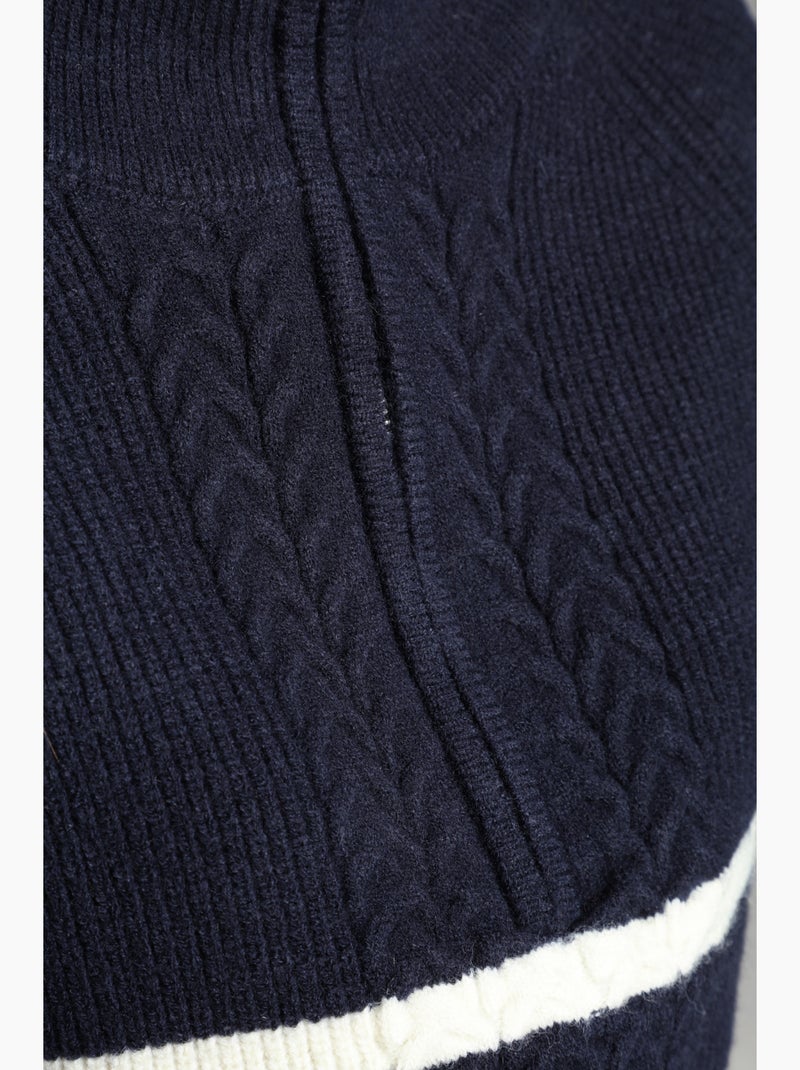 Pull Mer  | Gerard Pasquier Avec Col Camionneur | Gerard Pasquier Bleu marine - Kiabi
